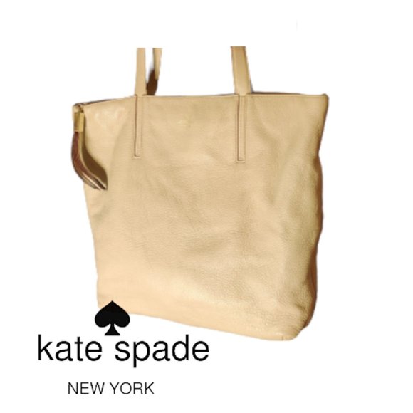 π EUC Kate Spade New York Leather Tote Bag π